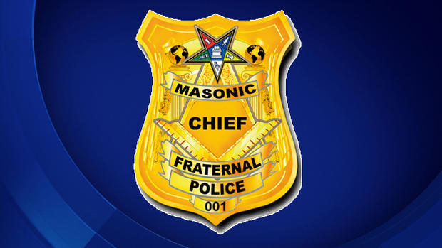 'Masonic Fraternal Police Department' badge 