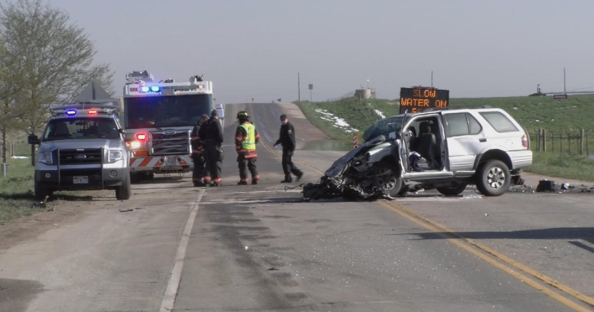 1 Killed, 1 Critical In HeadOn Crash In Weld County CBS Colorado