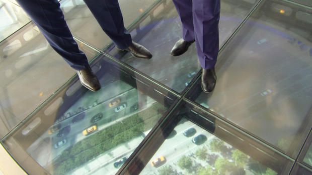 Cool tech at the top of One World Trade Center 