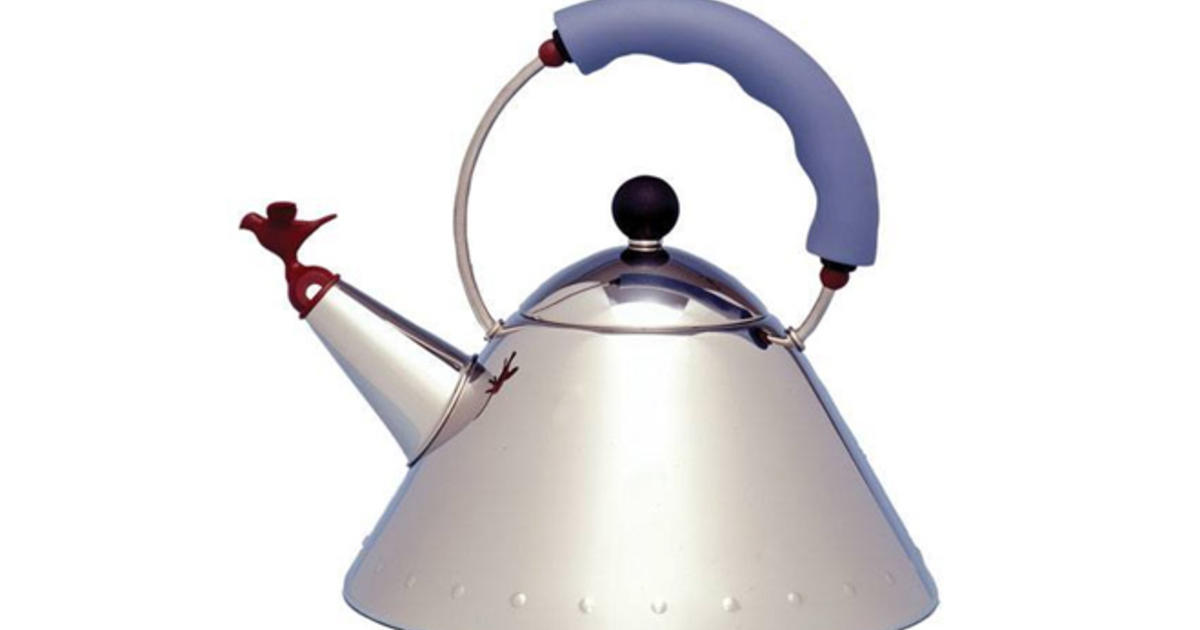 michael graves tea kettle by alessi - grounded