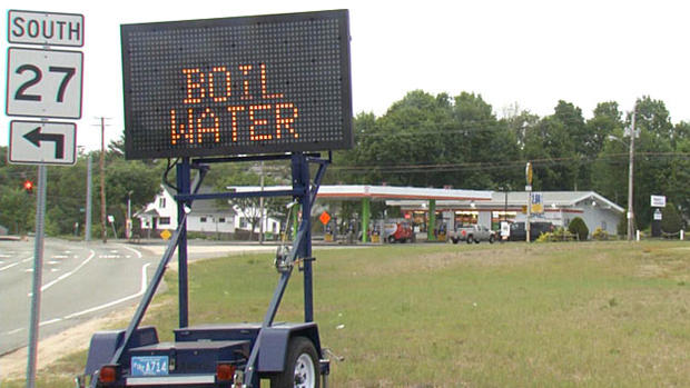 Brockton Boil Water 