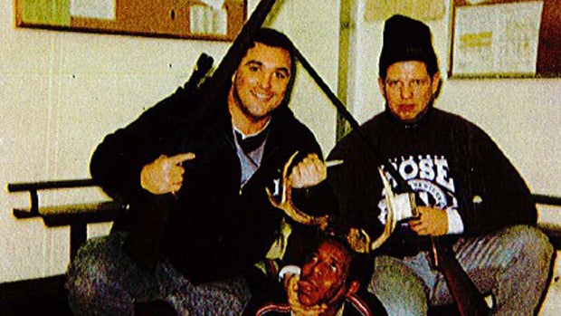 Chicago police officers Jerome Finnigan, left, and Timothy McDermott are seen in an undated photo. 