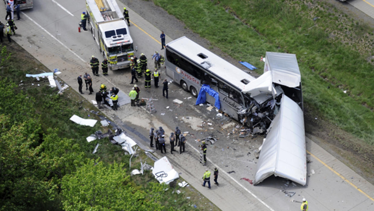 tour bus crash in pennsylvania today