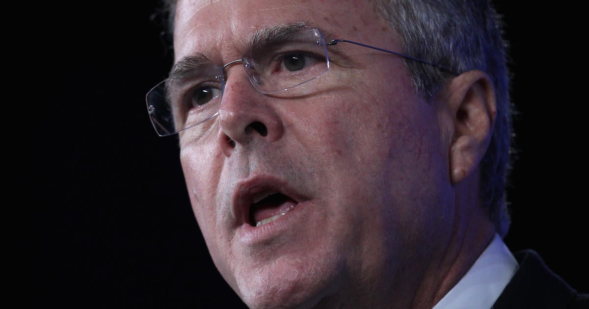 Jeb Bush heads for Europe before kicking off campaign - CBS News