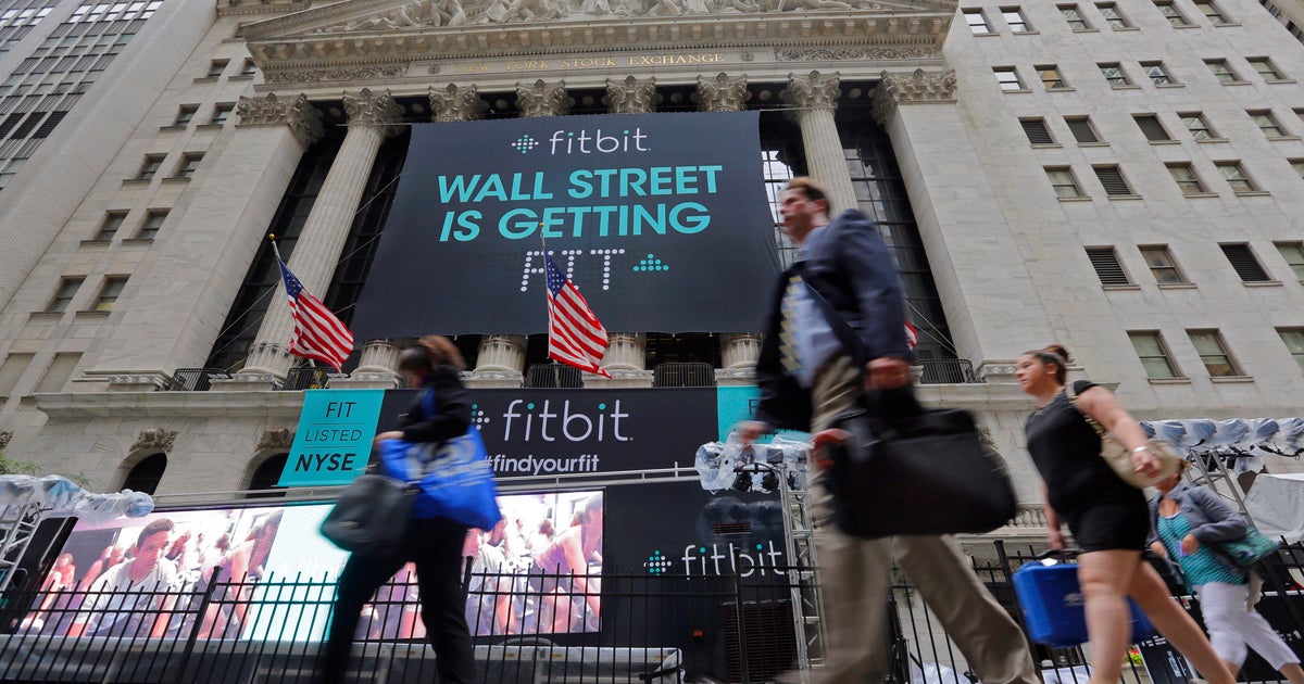 Fitbit steps out swiftly in its Wall Street debut - CBS News