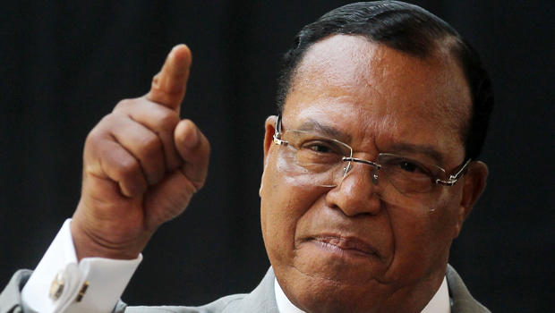 Minister Louis Farrakhan, leader of the Nation of Islam, speaks at a press conference near United Nations headquarters June 15, 2011, in New York City. 
