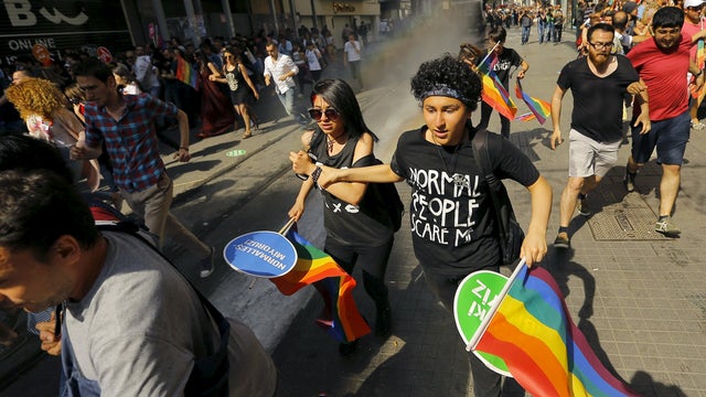 istanbul police gay pride turkey 