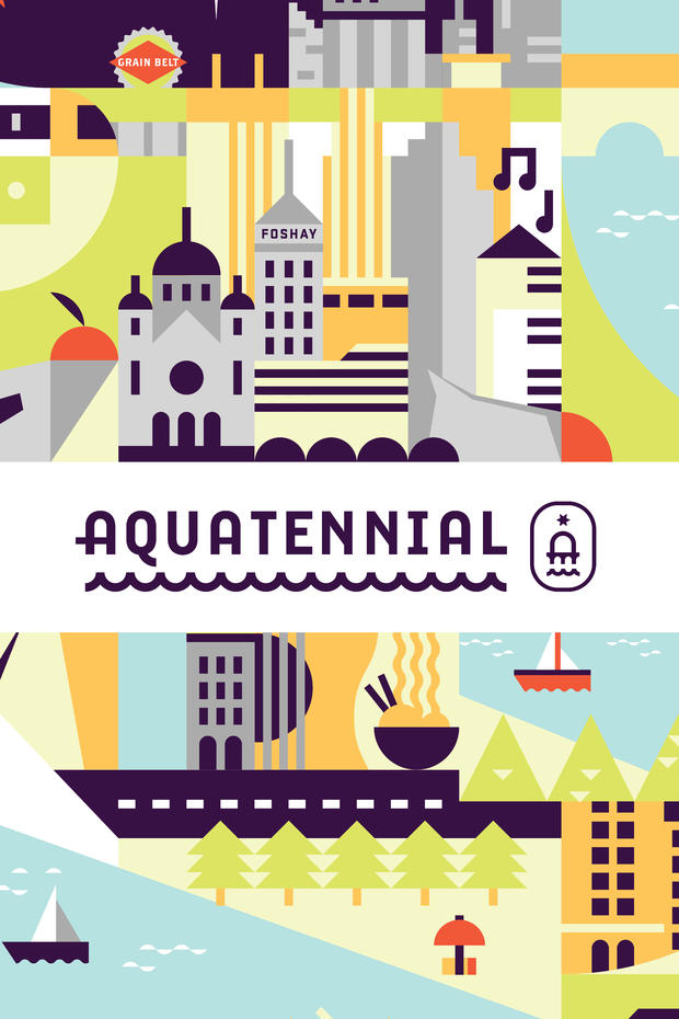 Minneapolis Aquatennial Poster 