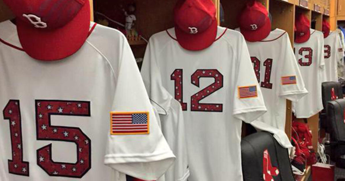Red Sox Wear Special 4th Of July Uniforms - CBS Boston