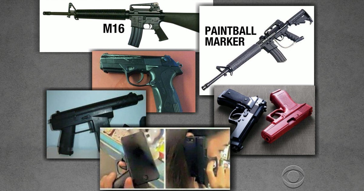 Realisticlooking fake guns can have serious consequences CBS News