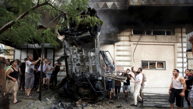 gaza explosion hamas isis 