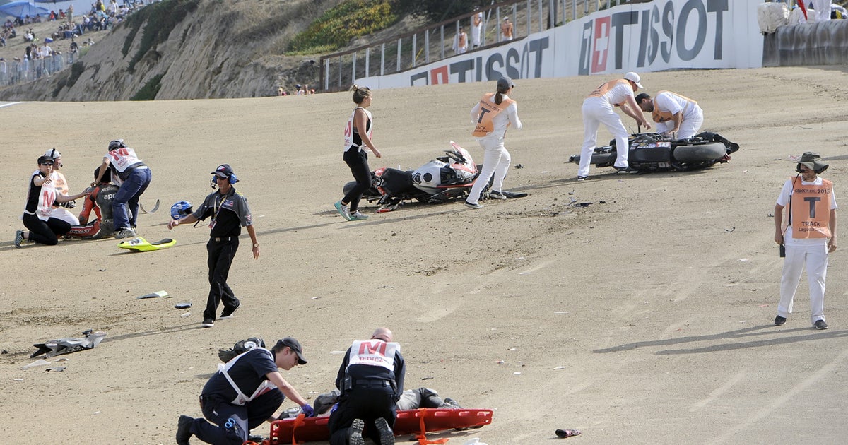 Two Spanish riders killed in California motorcycle race - CBS News