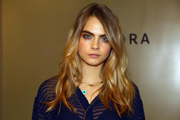 Sephora + Burberry Cara Delevingne Personal Appearance 