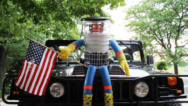Life and times of the hitchhiking robot before brutal demise 