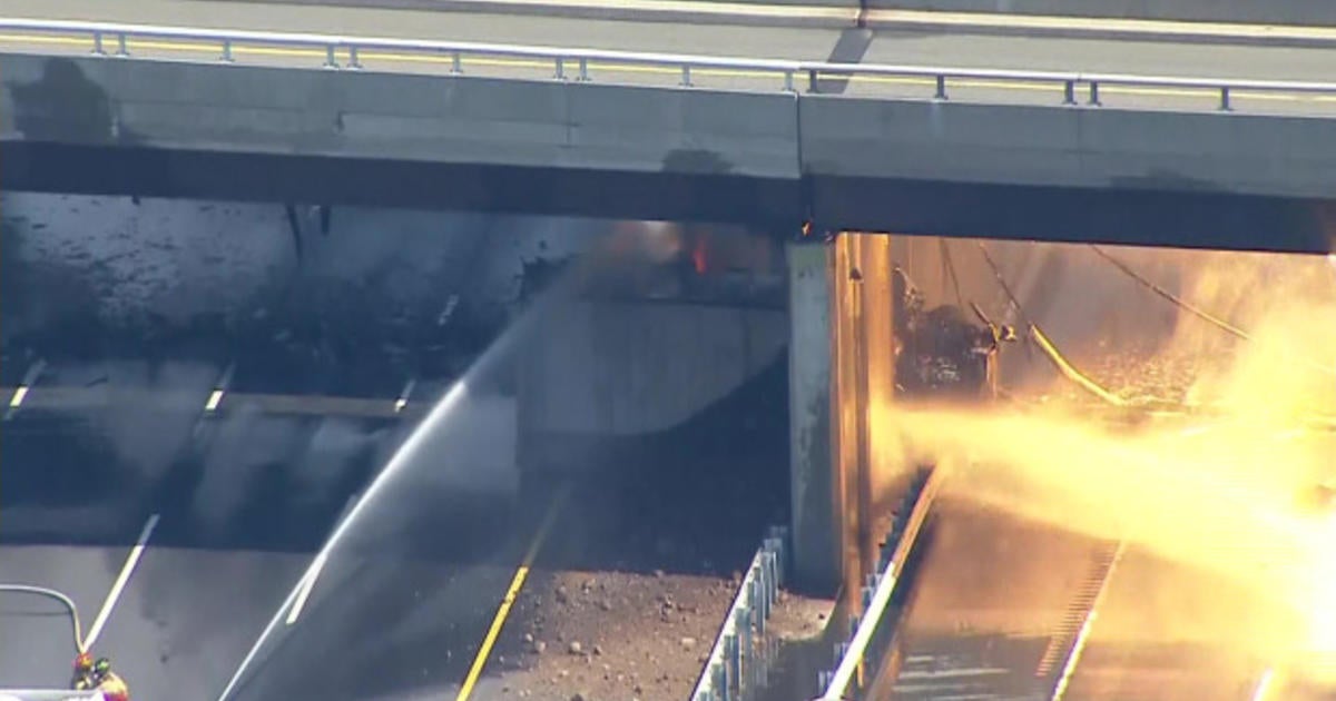 Massive traffic delays after truck fire closes New Jersey Turnpike at