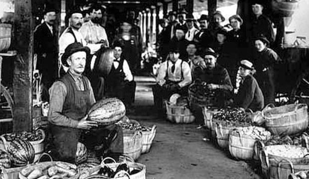 Vintage Photo Of Minneapolis Farmers Market 
