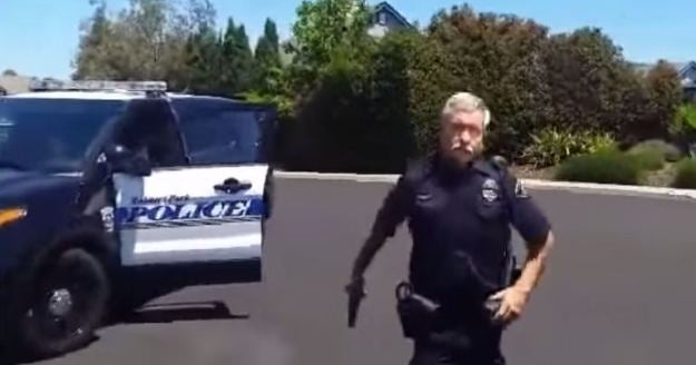 Rohnert Park police officer under review after video shows him pulling