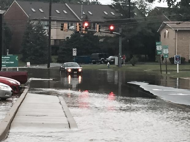 Flooding In Bel Air, Maryland 