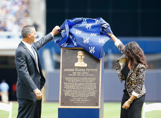 Yankees retire Andy Pettitte's No. 46 in Monument Park – New York Daily News