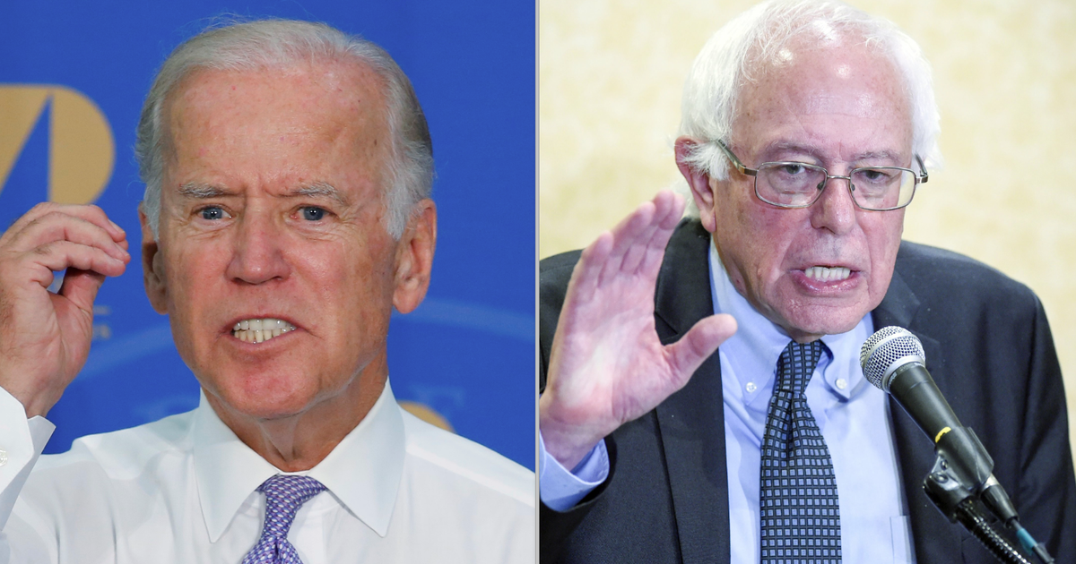 Election 2016: Biden and Sanders virtually tied for second in national ...