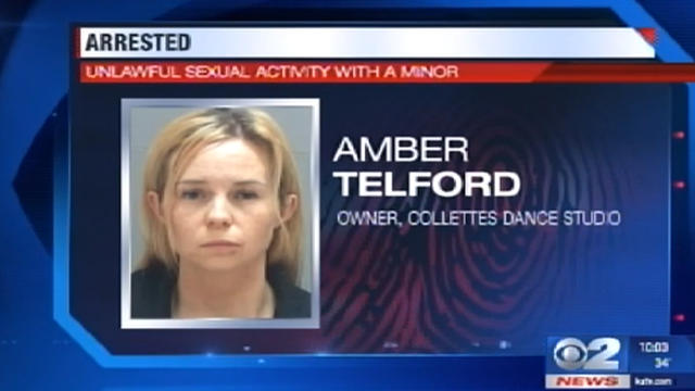 Former Utah dance teacher Amber Telford sentenced for sex with  