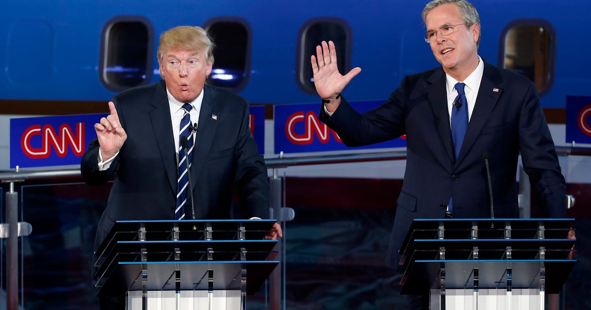 Republican presidential candidates spar in second GOP debate