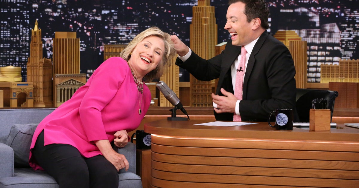 Election 2016: Hillary Clinton appears on "Tonight Show with Jimmy ...