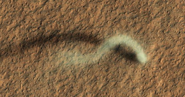 NASA's Perseverance rover captures first-ever sound of dust devil on Mars: "Definitely luck"