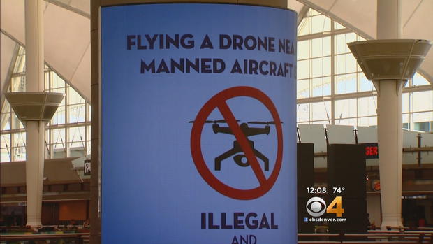 drone warning sign 