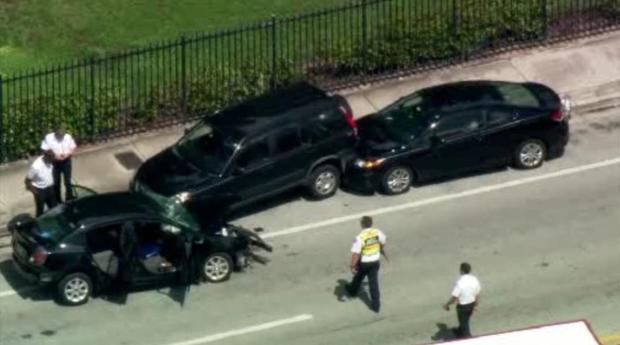 Miami Rollover Crash Near School 9/30 /15 