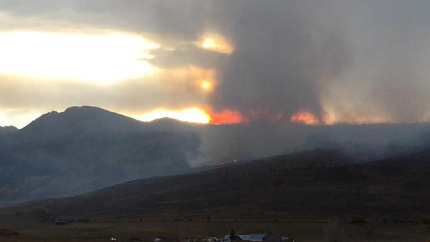 silverthorne fire from justine spence on twitter 