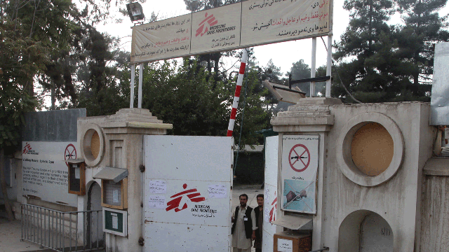 Medecins Sans Frontieres afghanistan 