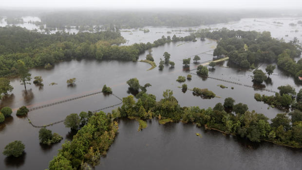 "Thousand year" flooding in South Carolina 