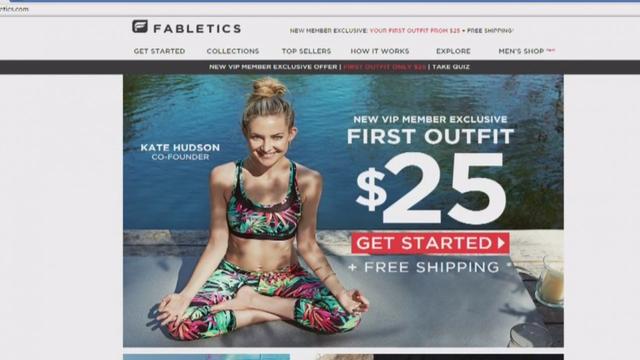 Customers Unhappy With Kate Hudson's Fabletics Brand - CBS Texas