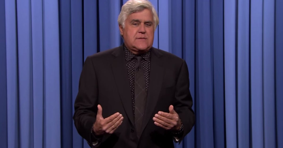 Jay Leno makes surprise appearance on "Tonight Show" for monologue