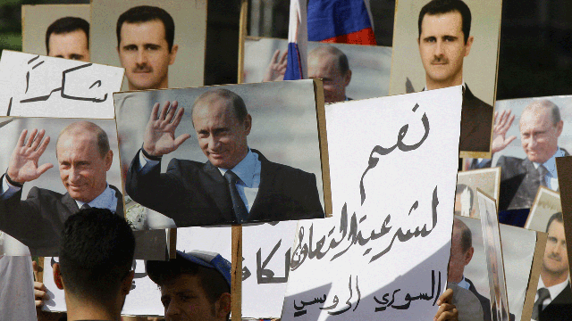 putin assad 