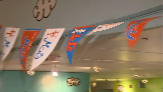 Mets Flags at Children's Museum 