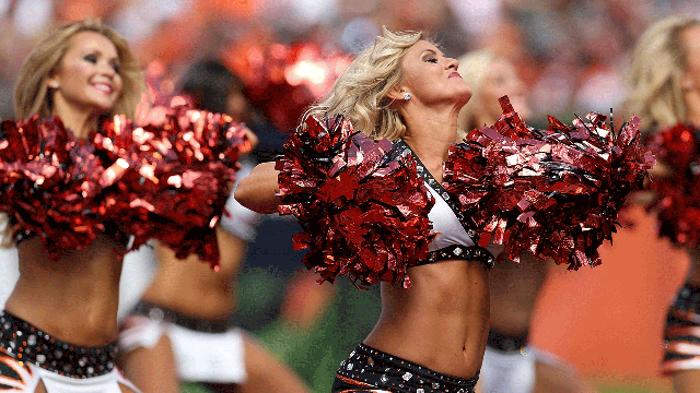 Cincinnati Bengals cheerleading squad 