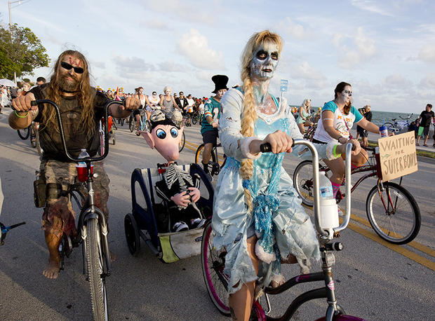 Zombie Bike Ride 2015 Florida Keys 