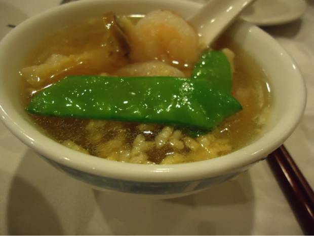Sizzling Rice Soup at Full House Seafood 