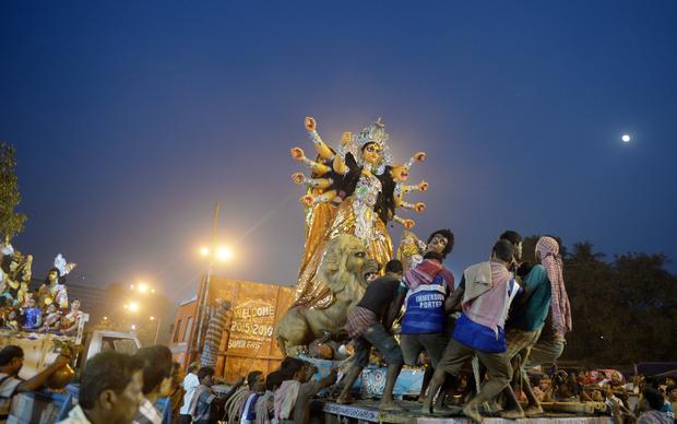 INDIA-RELIGION-HINDU-FESTIVAL 