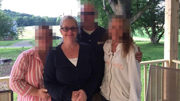 ​Diane Smoot, second from left, is seen in a family photo provided by her sister, Jeannie Ferraia. 