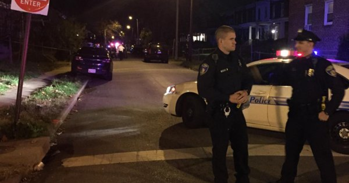 Police: Officer wounded, suspect killed in Baltimore shooting - CBS News