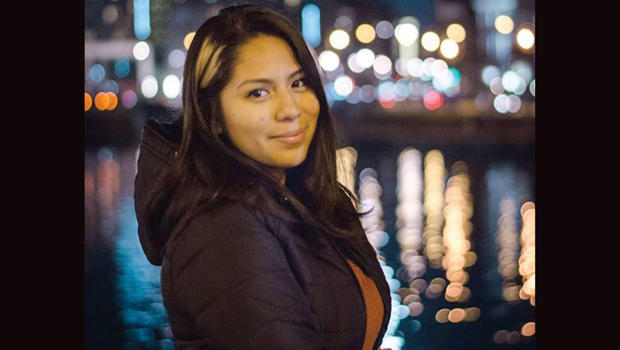 Nohemi Gonzalez​ is seen in a photo posted to Facebook by France's Strate College of Design. 