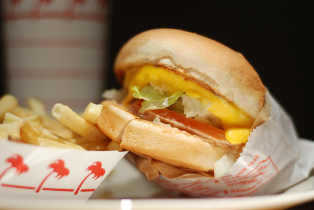 in-N-Out) grilled cheese 