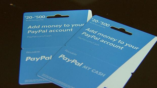 PayPal Cash Cards 