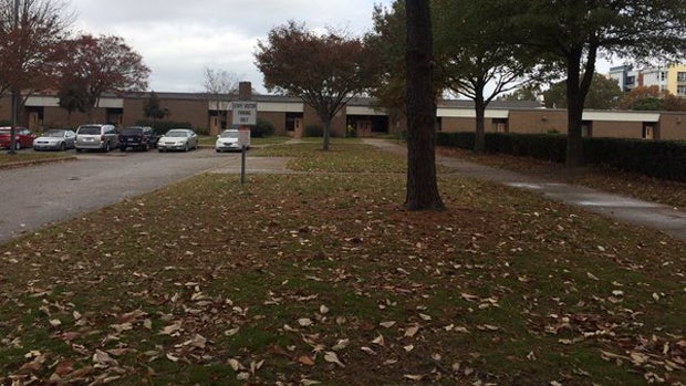 Car thieves took an​ 8-year-old boy to Ghent elementary school in Norfolk, Virginia, Nov. 18, 2015, after stealing his mother's car. 