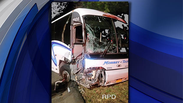 Ramapo Bus SUV Crash 