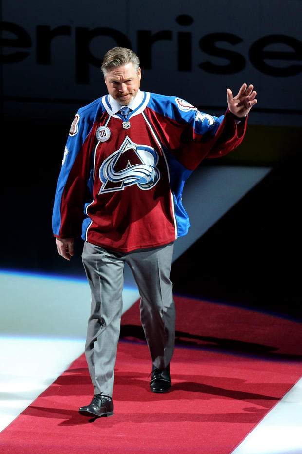 Patrick Roy Is Introduced 