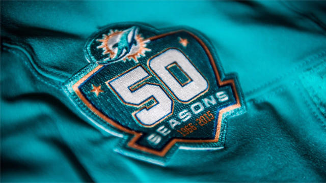 dolphins 50 year anniversary jersey
